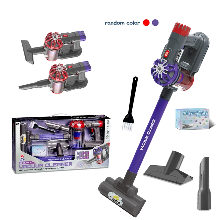 Toy Vacuum with Suction · Assorted Colors