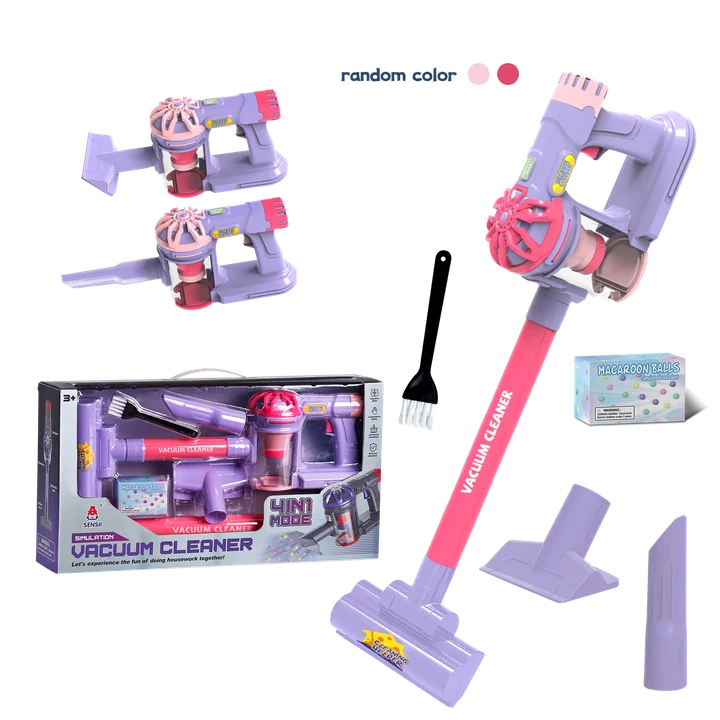 Toy Vacuum with Suction · Assorted Colors