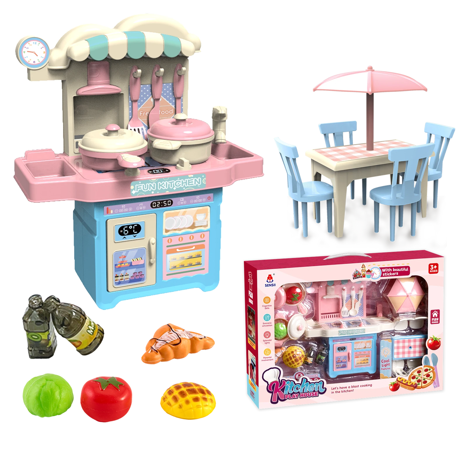 Food Counter Play Set