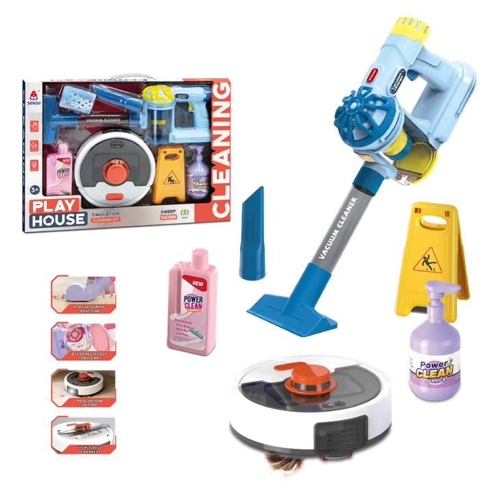 Vacuum & Cleaning Play Set