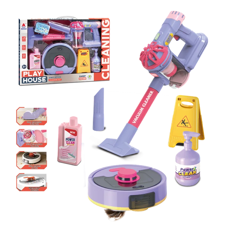 Vacuum & Cleaning Play Set