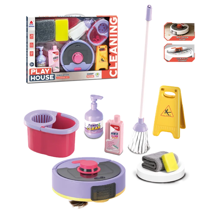 Vacuum & Cleaning Play Set