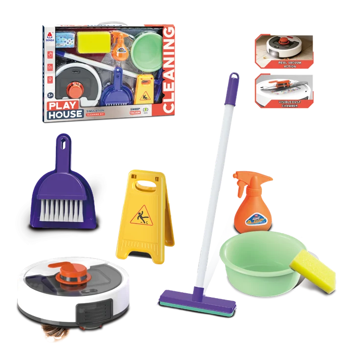 Vacuum & Cleaning Play Set