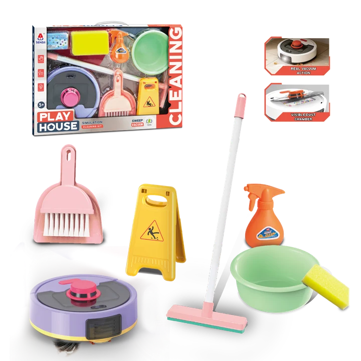Vacuum & Cleaning Play Set