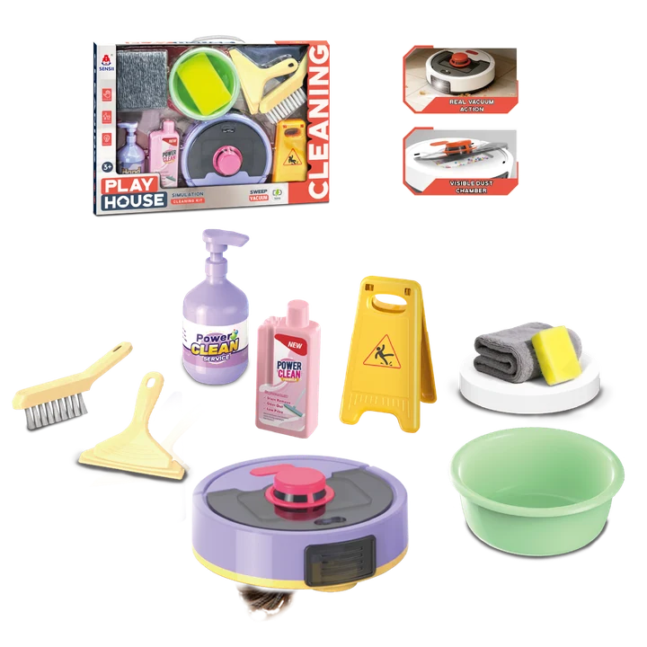 Vacuum & Cleaning Play Set