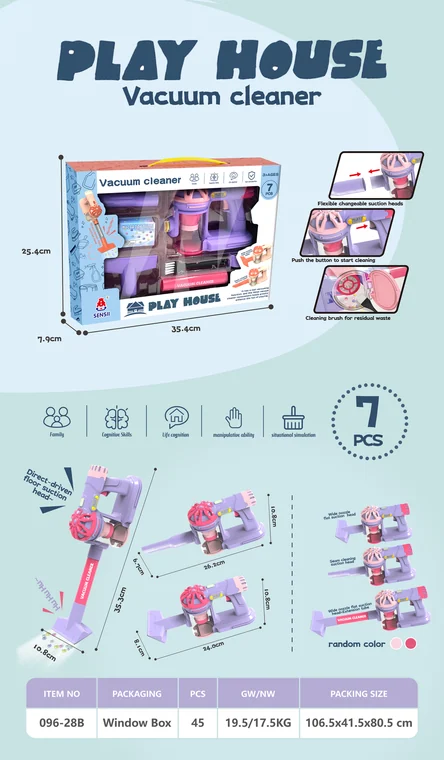 Toy Vacuum Cleaner Set