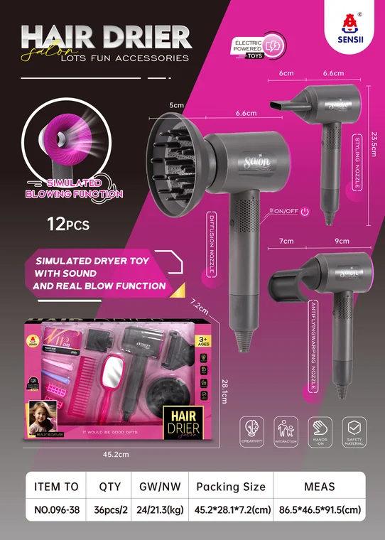 Hair Dryer Play Set
