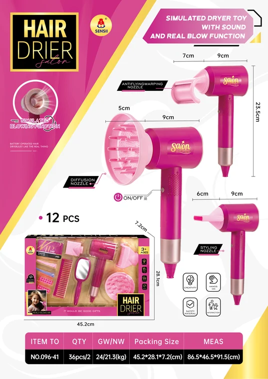 Hair Dryer Play Set