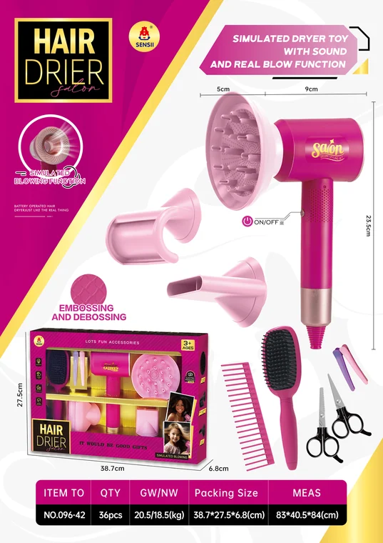 Salon Hair Dryer Play Set