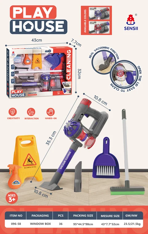 Toy Vacuum Cleaning Set