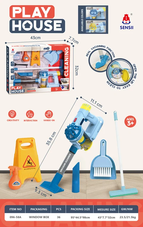 Toy Vacuum Cleaning Set