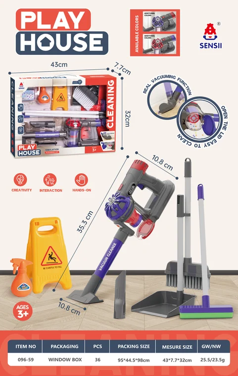 Toy Vacuum Cleaning Set