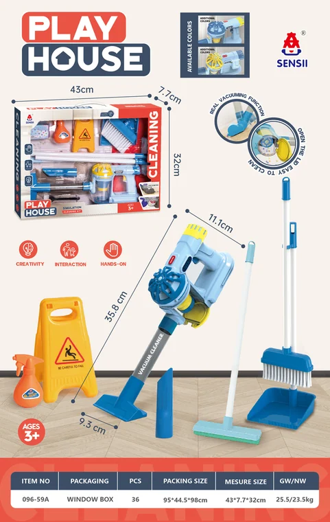Toy Vacuum Cleaning Set