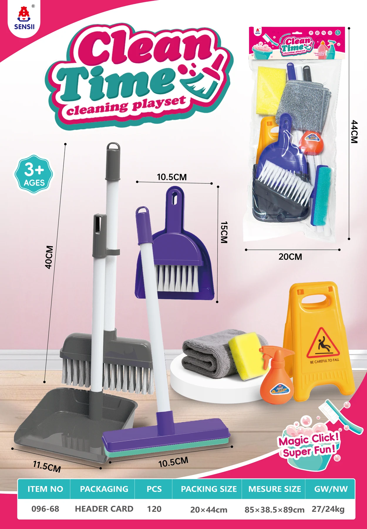 Cleaning Play Set
