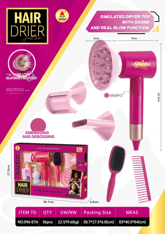 Hair Dryer Play Set