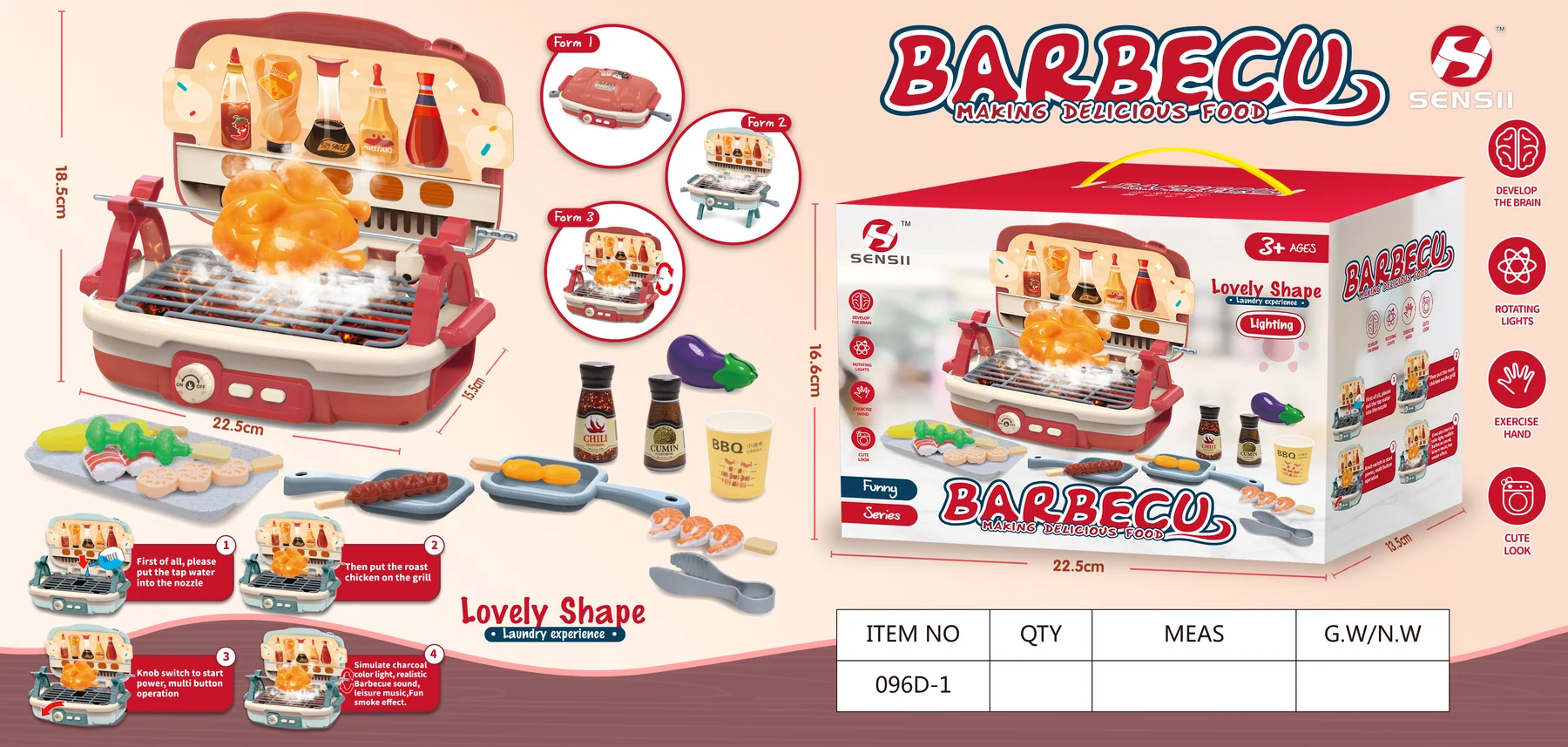 Pretend Play Barbecue