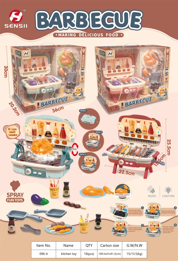 Pretend Play Barbecue