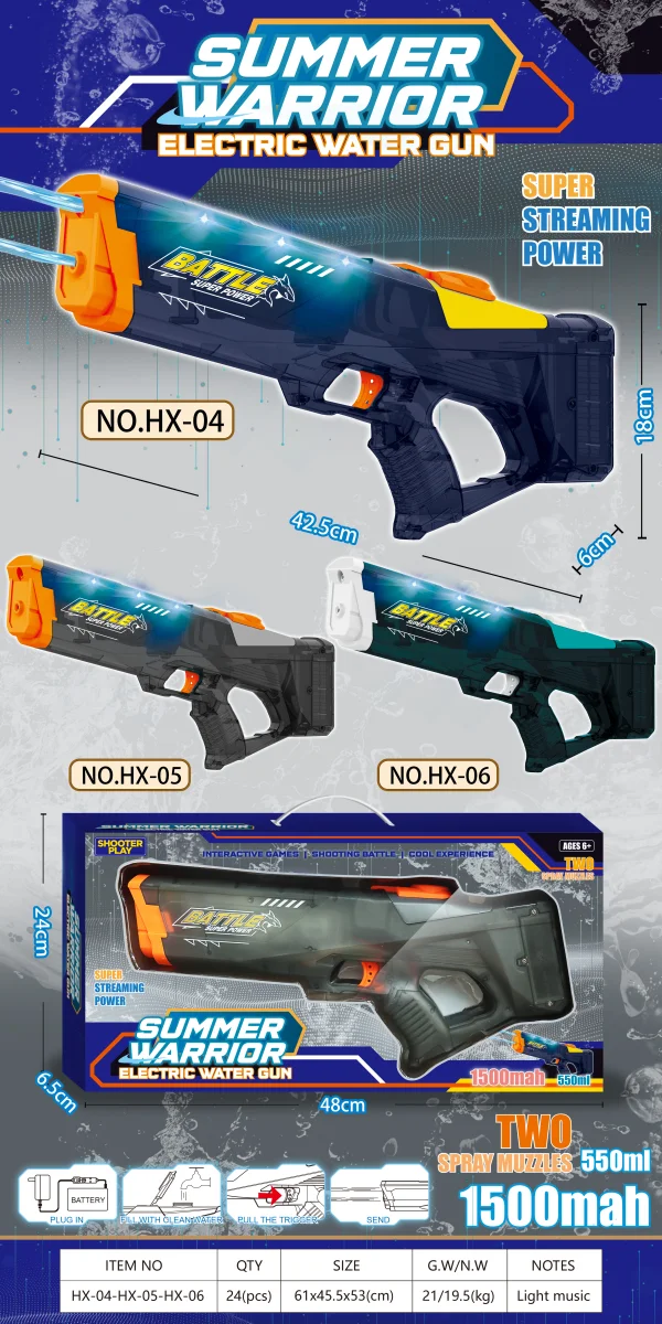 Light-up Electric Water Blaster